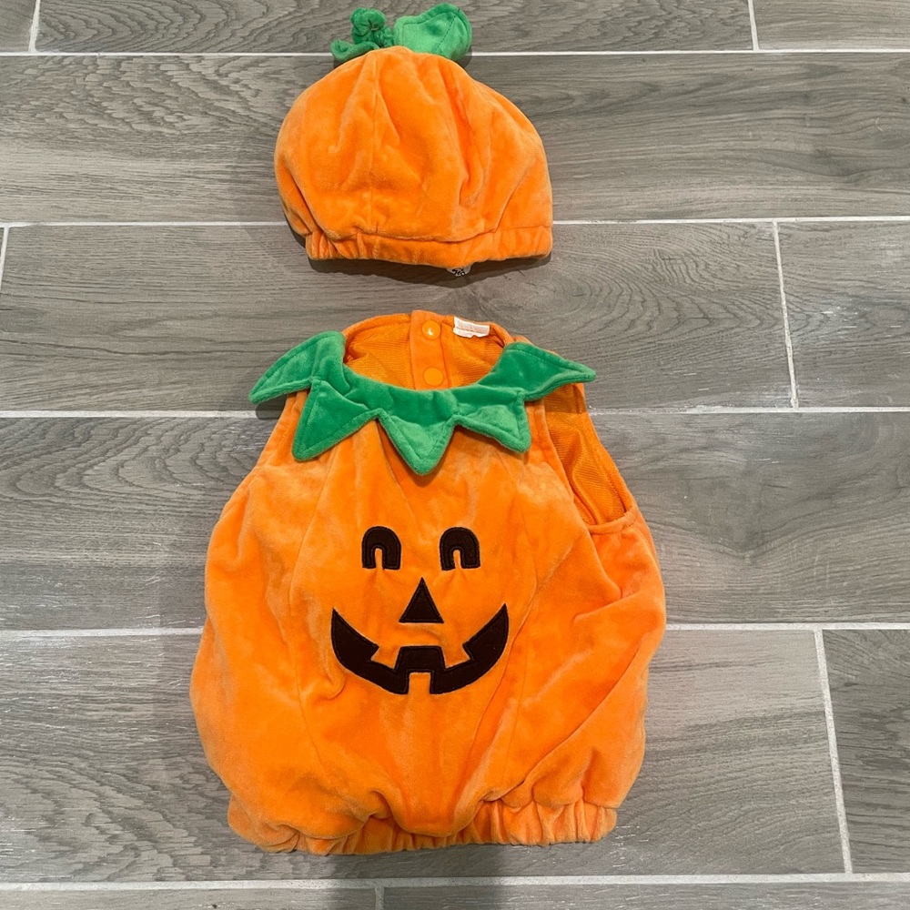 Baby Pumpkin Costume with Headpiece 6-12 months